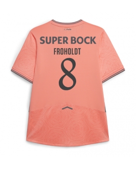 Billige Fotballdrakt Porto Victor Froholdt #8 Replika Bortedrakt 2025-26 Kortermet Billige Fotballdrakt Porto Victor Froholdt #8 Replika Bortedrakt 2025-26 Kortermet